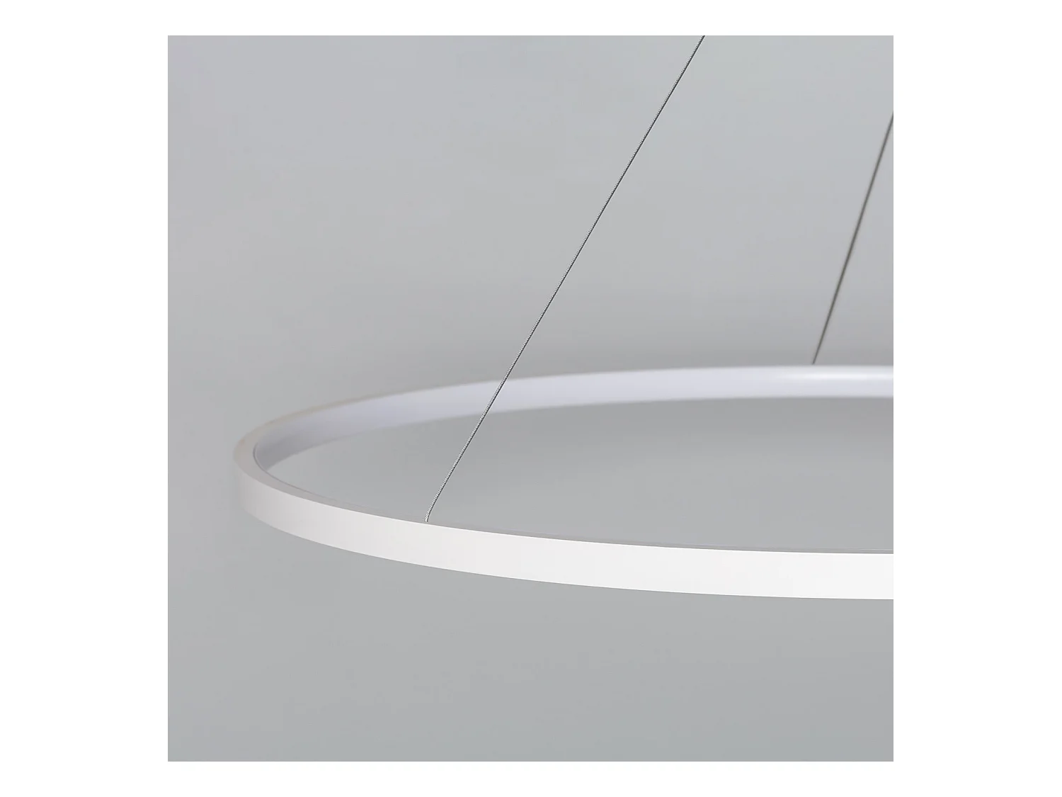 Suspension LED Métal 28W CCT Sélectionnable Big Ivalo Blanc