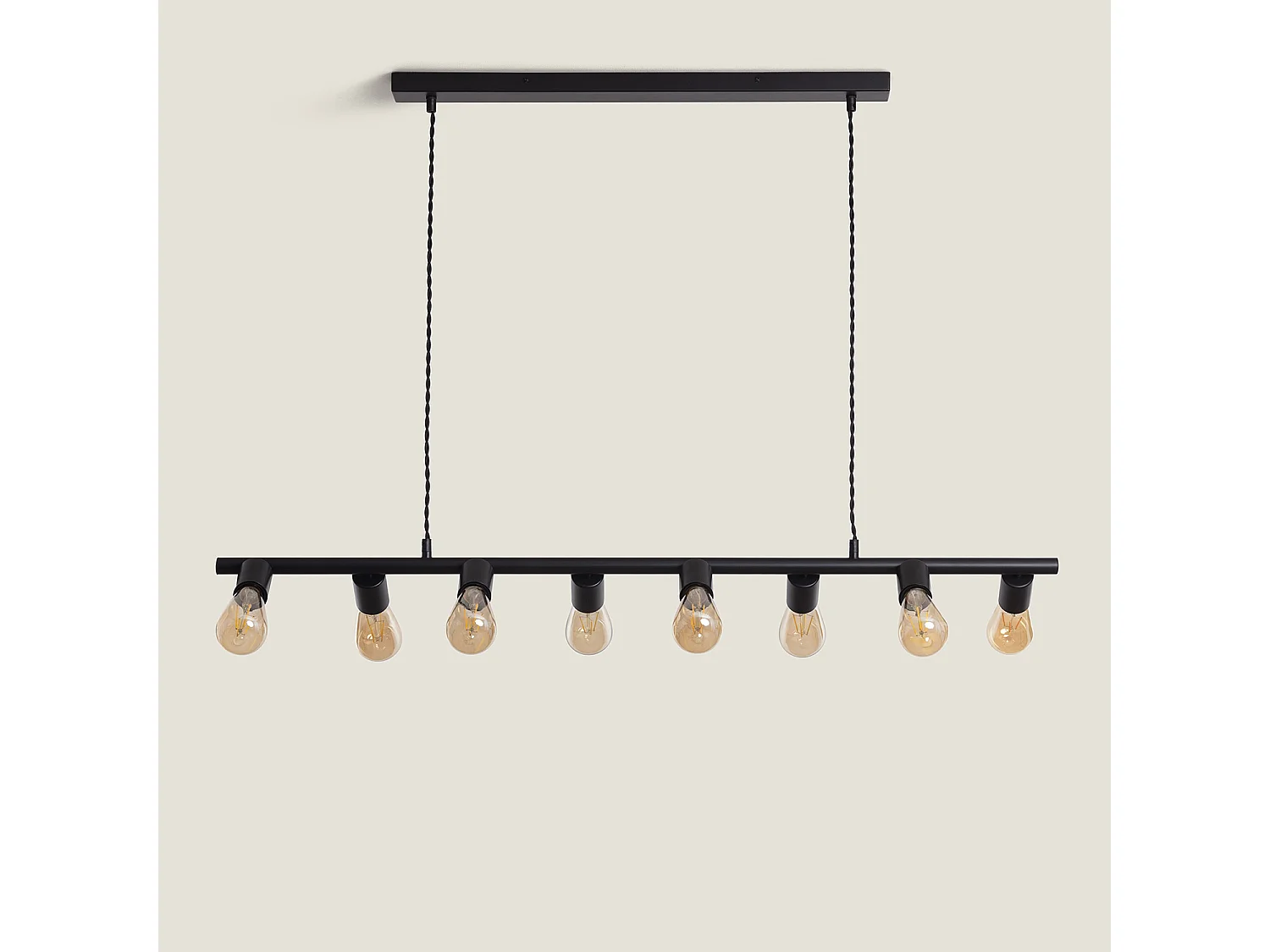 Suspension Métal Garland Noir