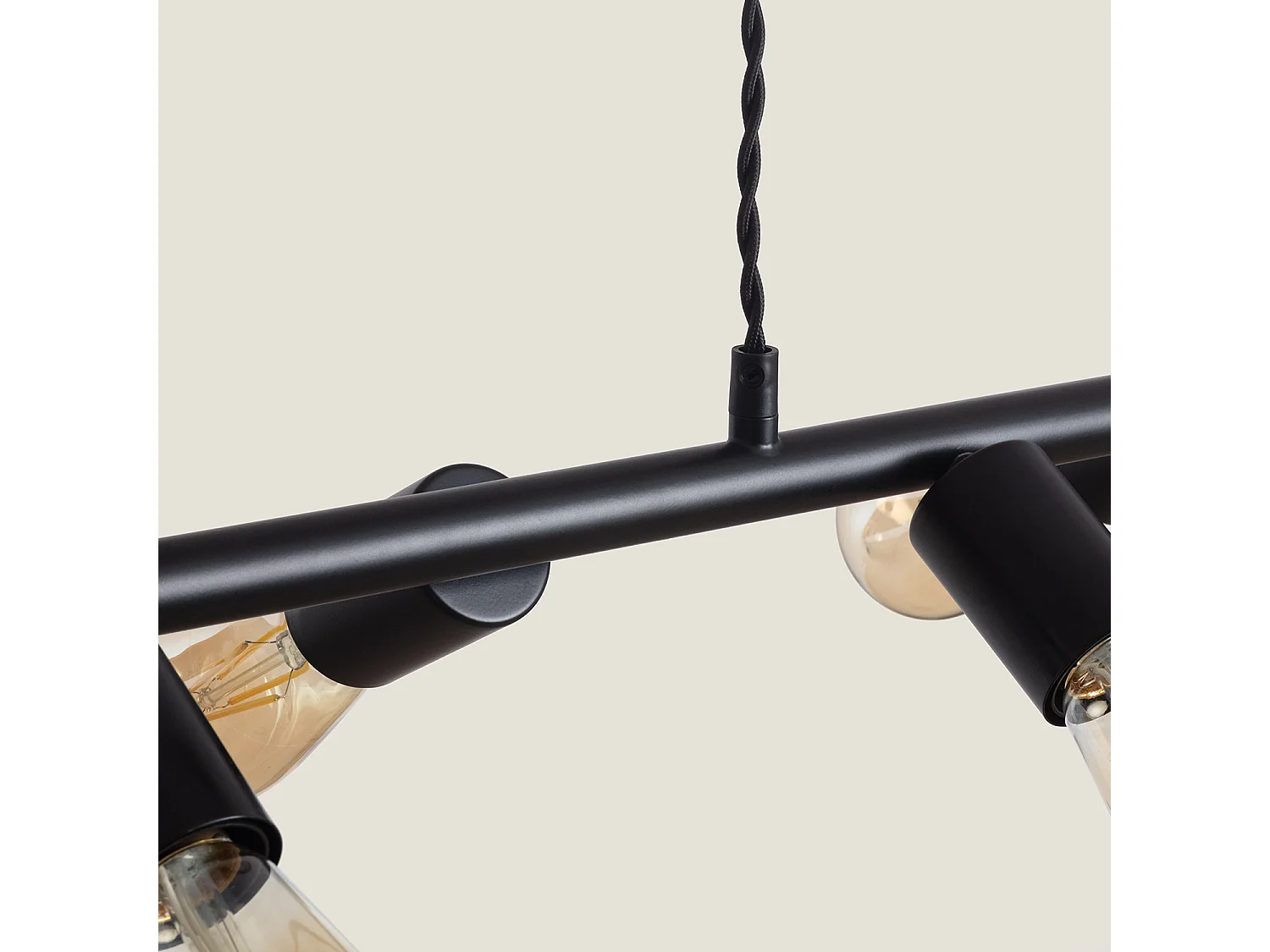 Suspension Métal Garland Noir