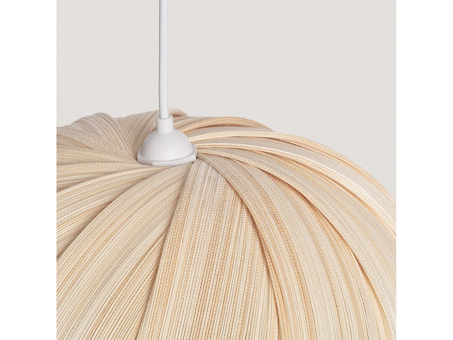 Suspension Bambou pour Extérieure Korowai Blanc extérieur