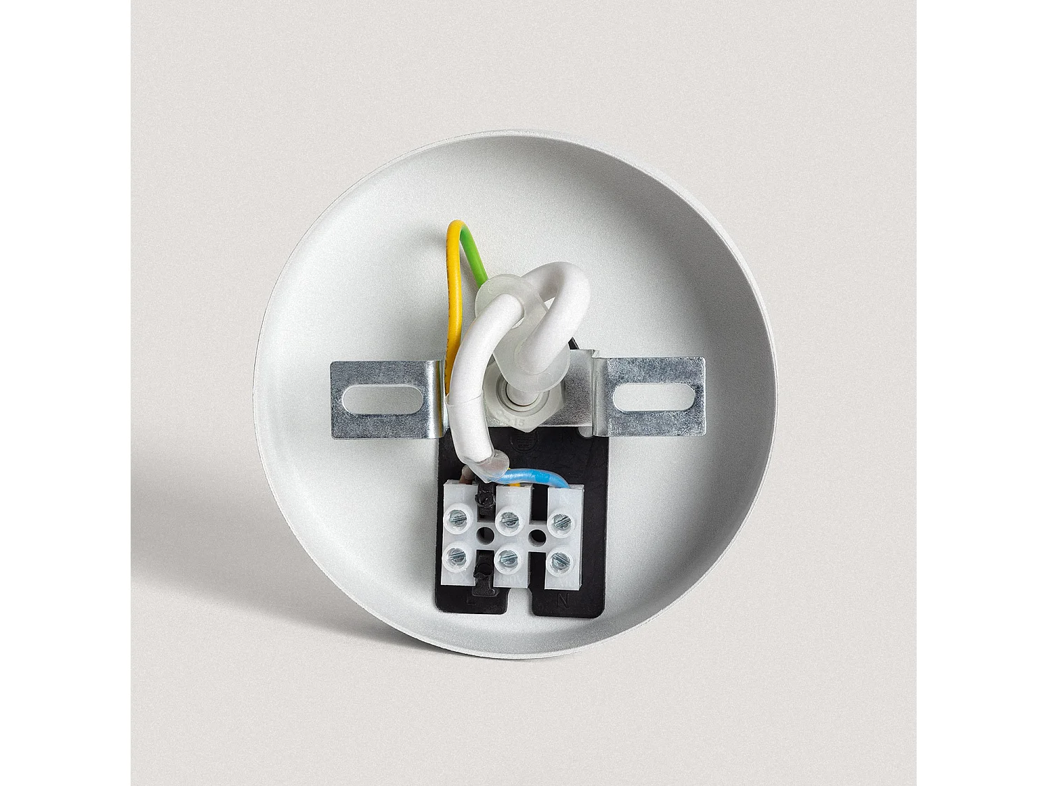 Suspension Bambou pour Extérieure Korowai Blanc extérieur