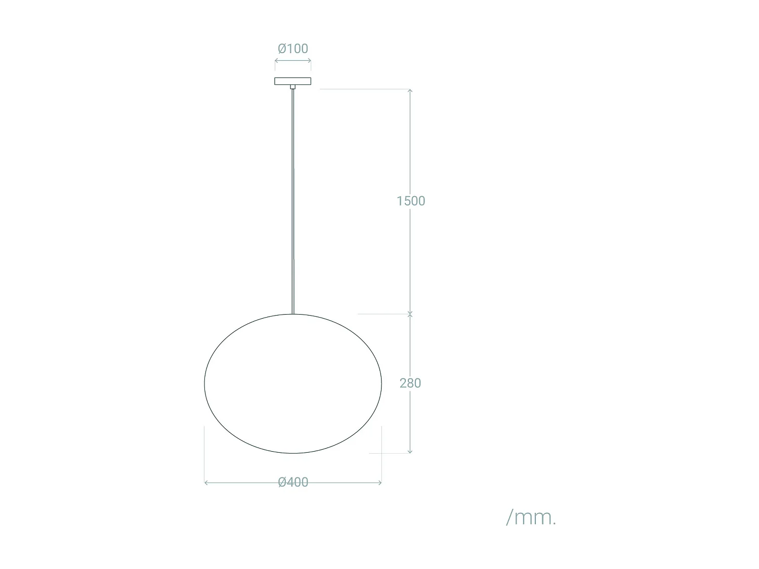 Suspension Bambou pour Extérieure Korowai Blanc extérieur