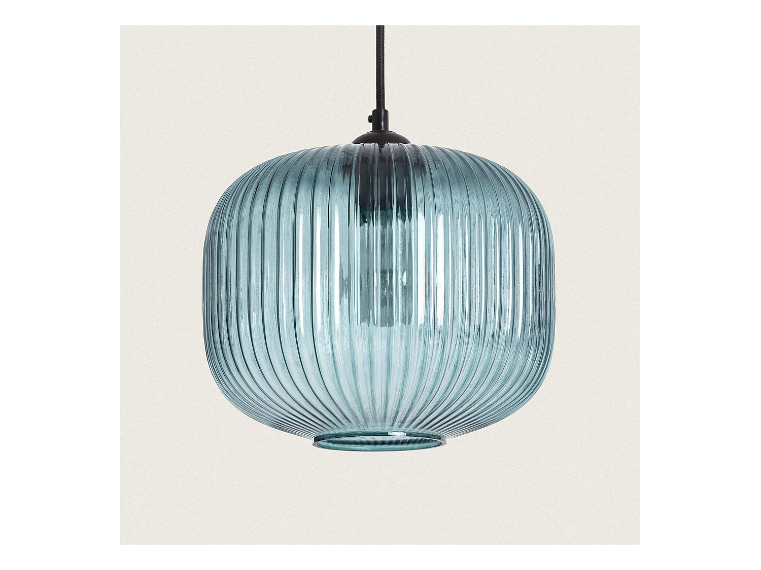 Suspension Verre Modra Bleu