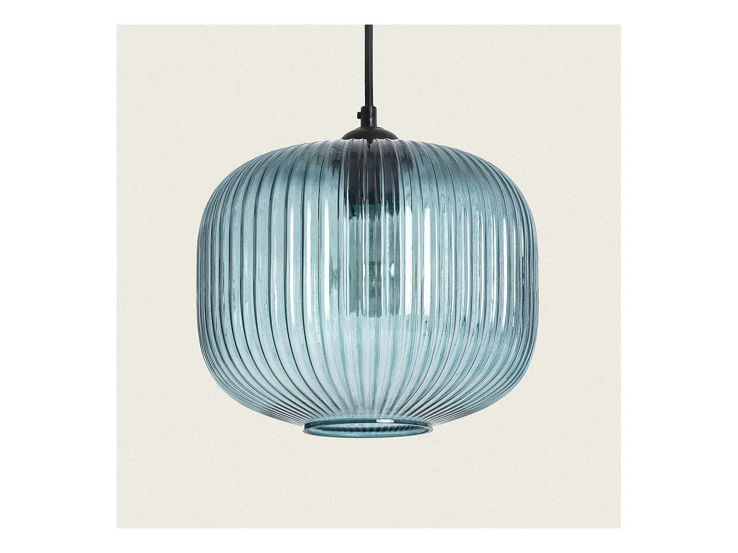 Suspension Verre Modra Bleu