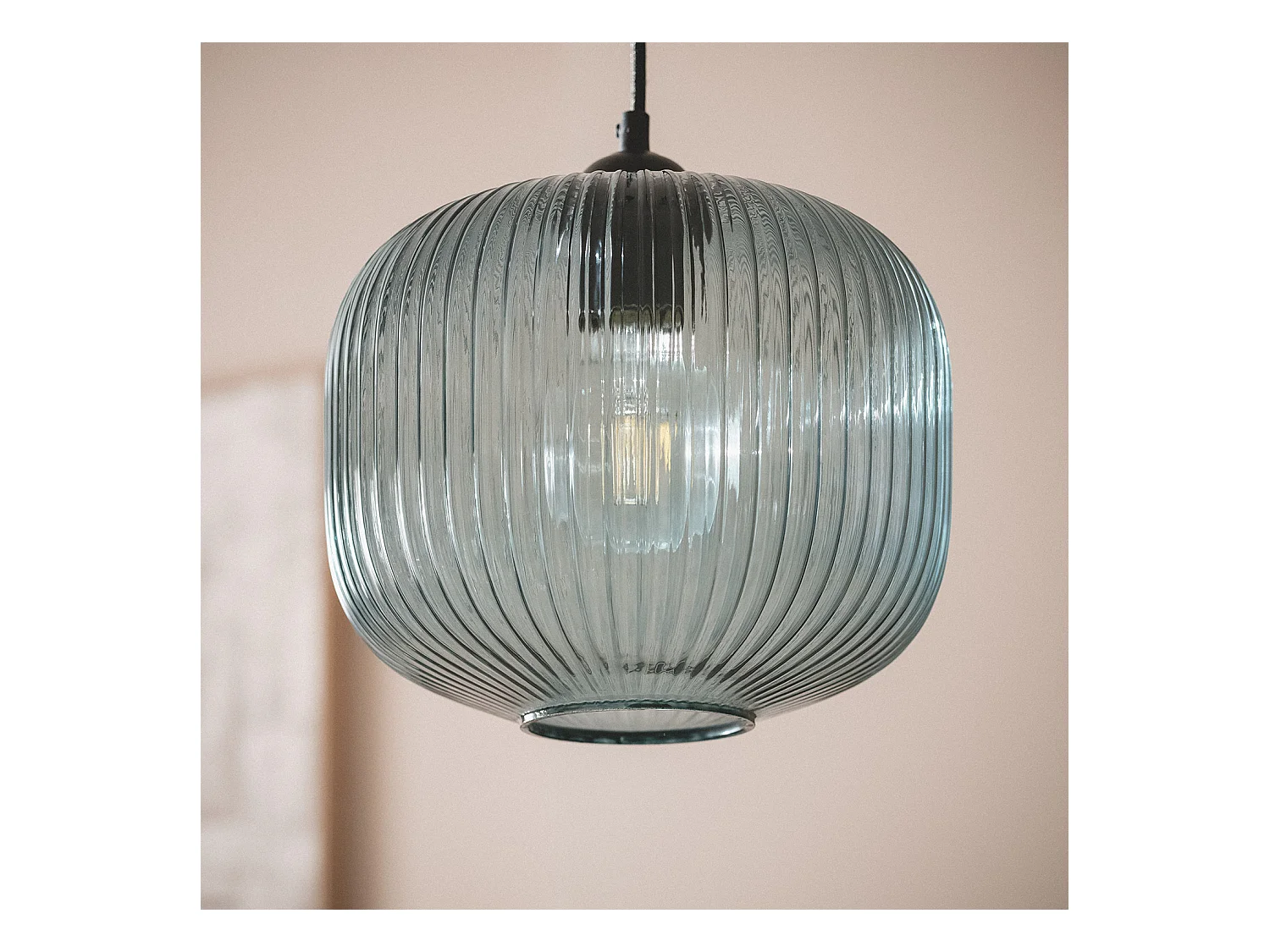 Suspension Verre Modra Bleu