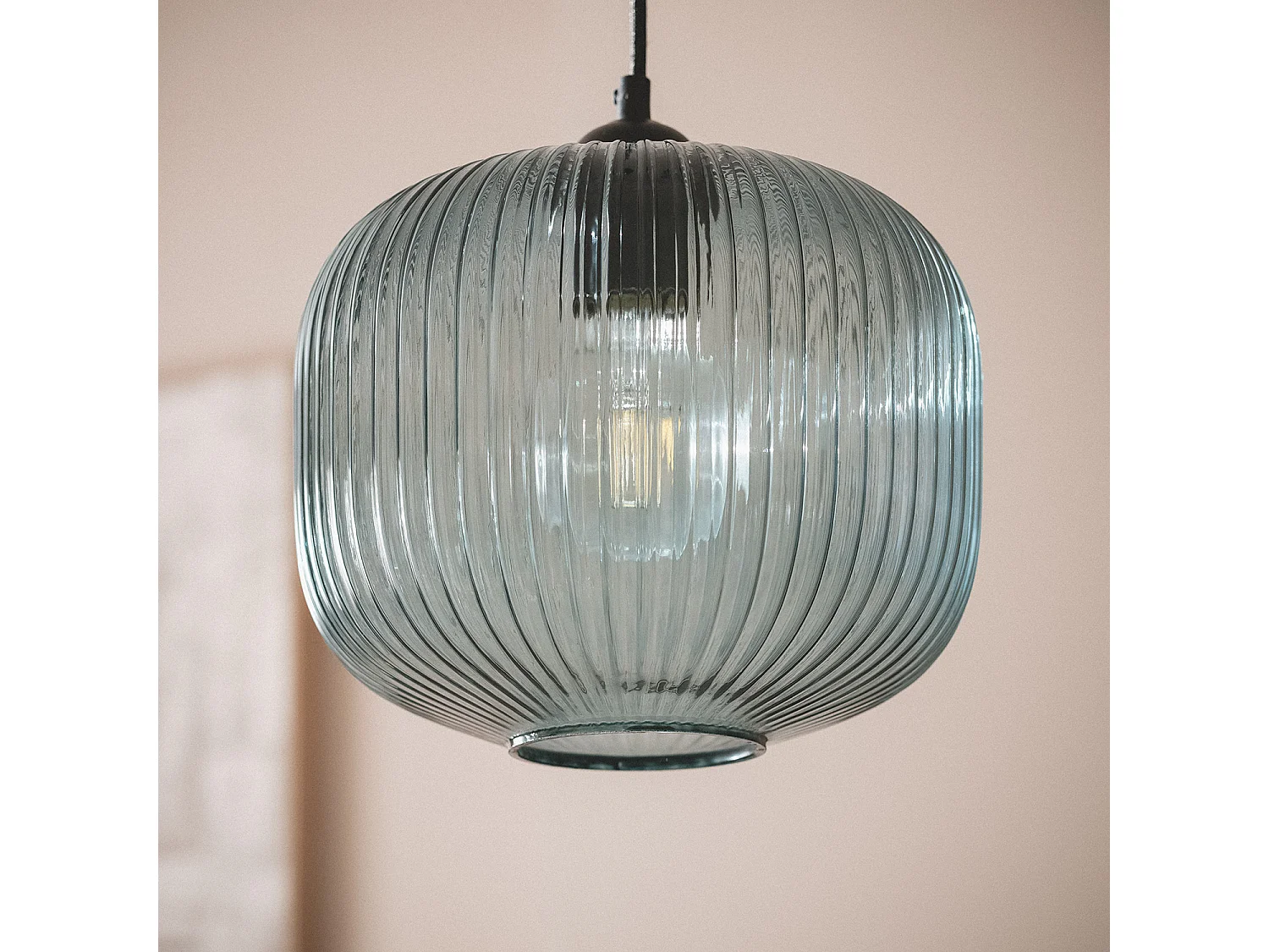 Suspension Verre Modra Bleu