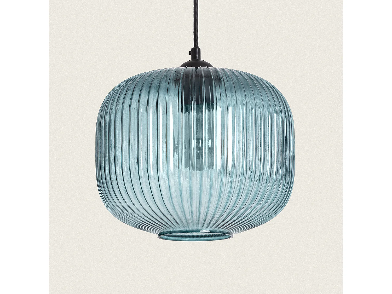 Suspension Verre Modra Bleu