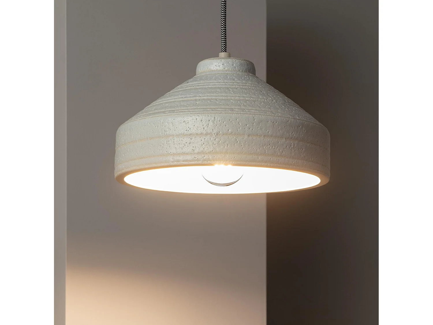 Suspension Céramique Gazao  Blanc