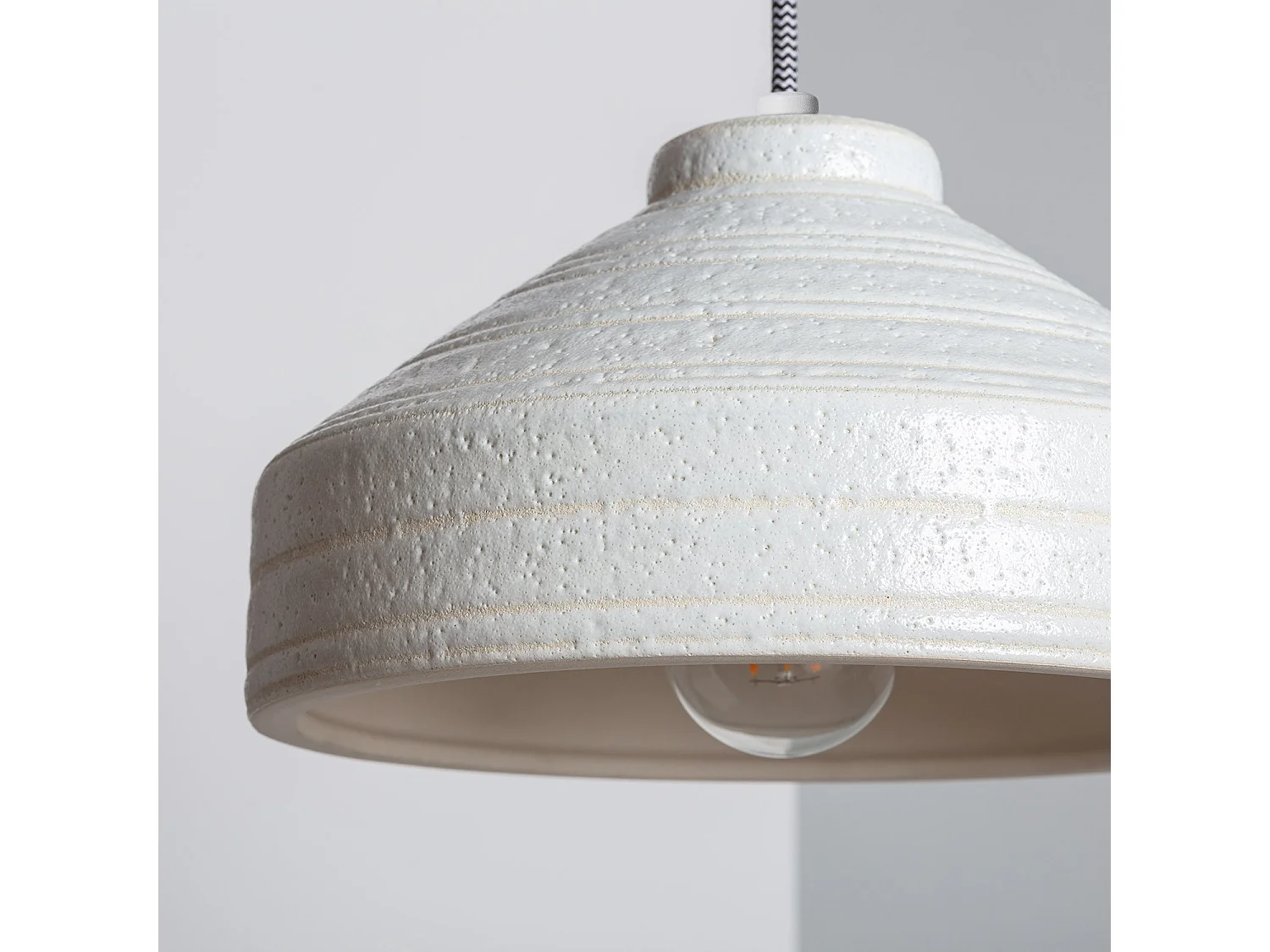 Suspension Céramique Gazao  Blanc