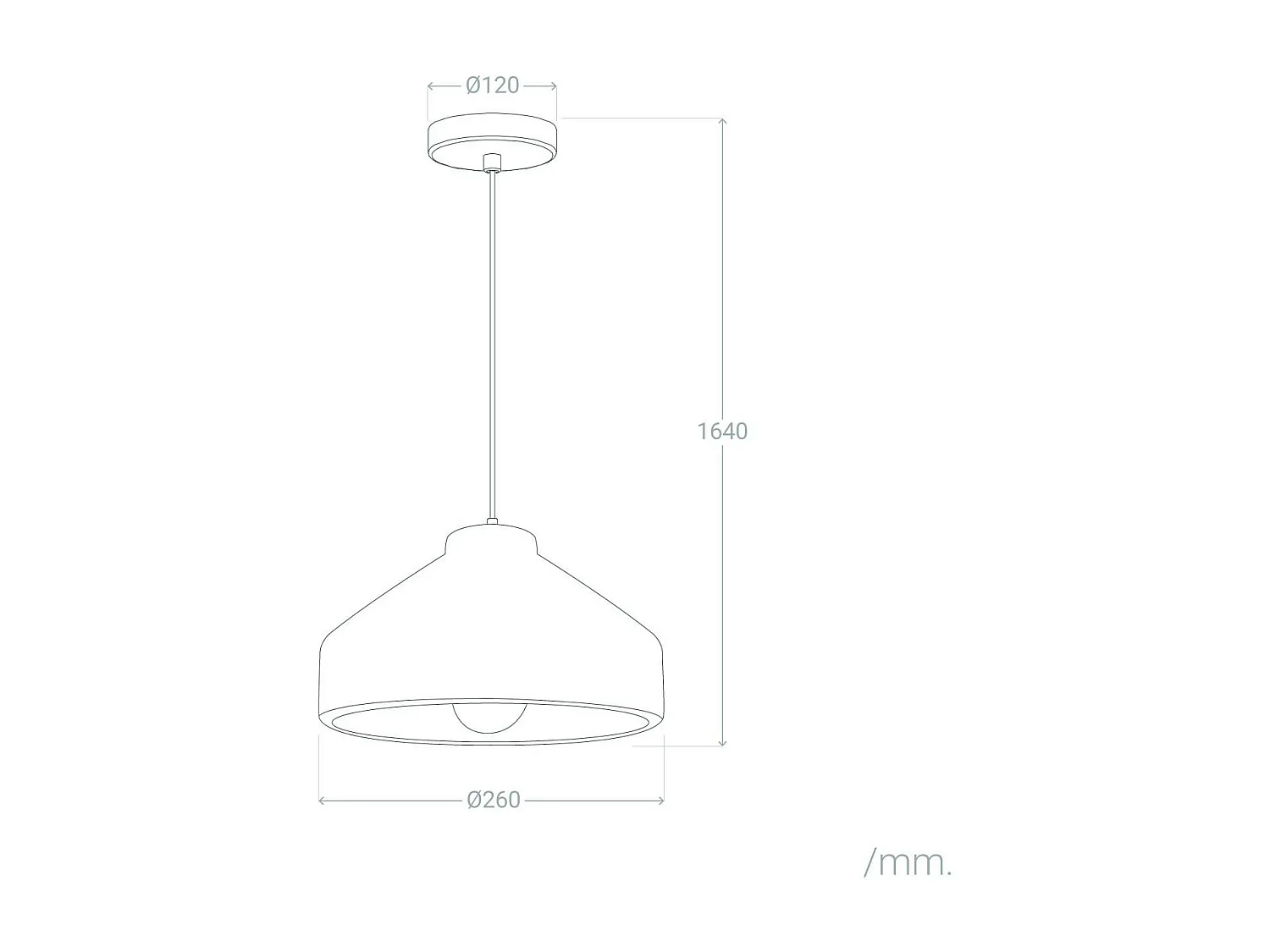 Suspension Céramique Gazao  Blanc
