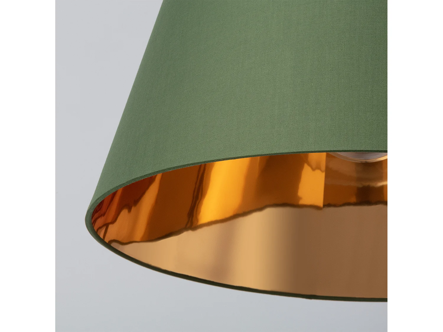 Lampada a Sospensione Lino Baharia Verde Militare