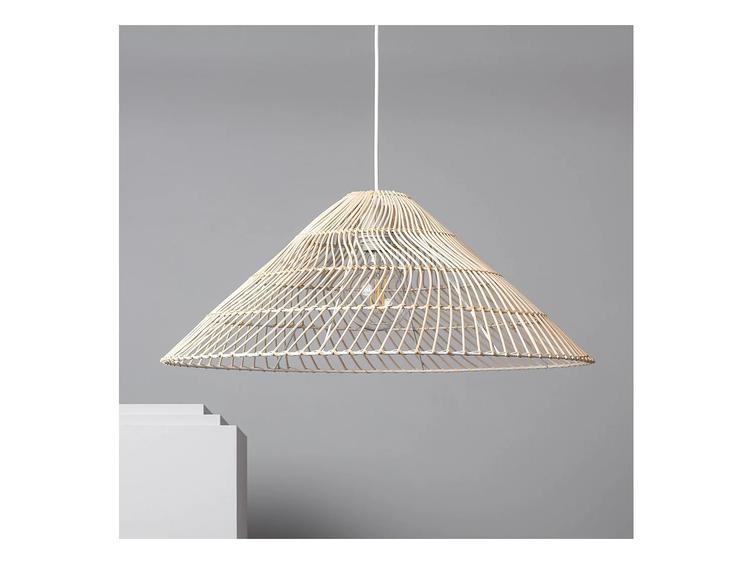 Lámpara Colgante Ratán Keops Natural