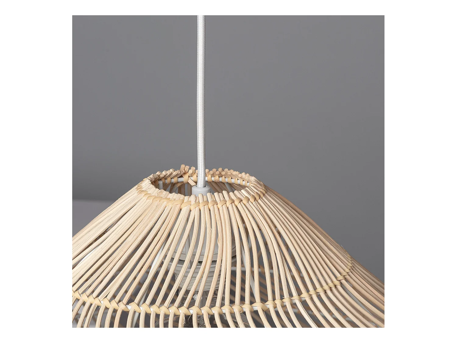 Lámpara Colgante Ratán Keops Natural