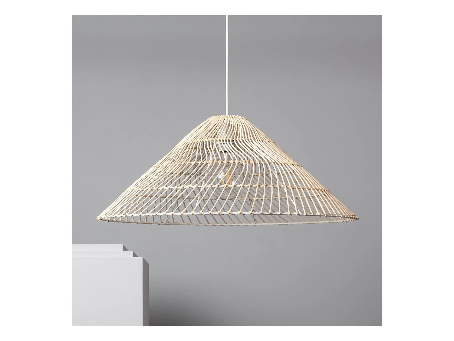 Suspension Rotin Keops Naturel