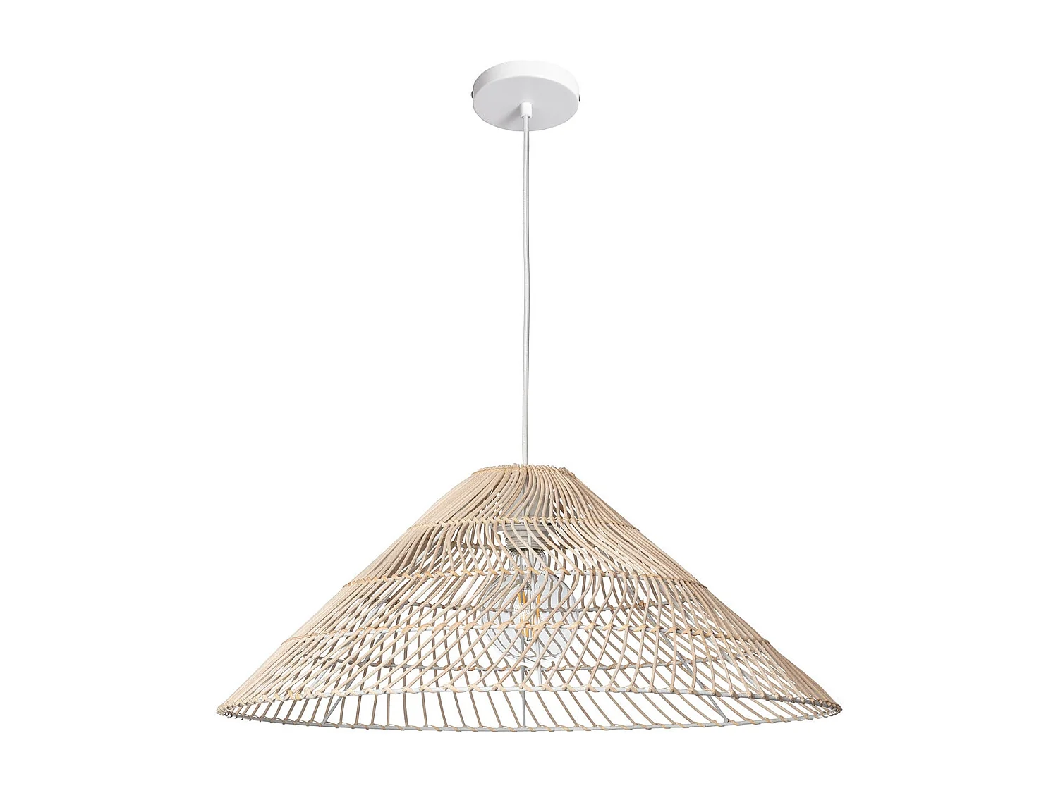 Suspension Rotin Keops Naturel