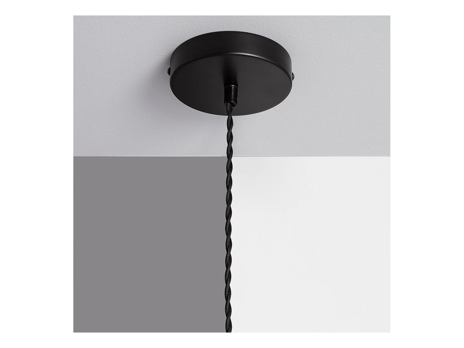 Lámpara Colgante Metal y Cristal Yelitza Oro Rosa