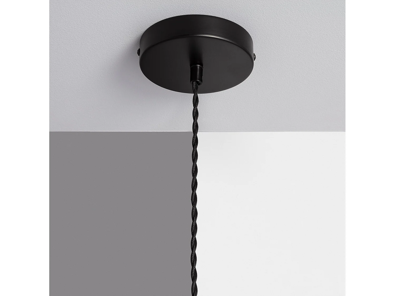 Suspension Métal et Verre Yelitza  Or rose