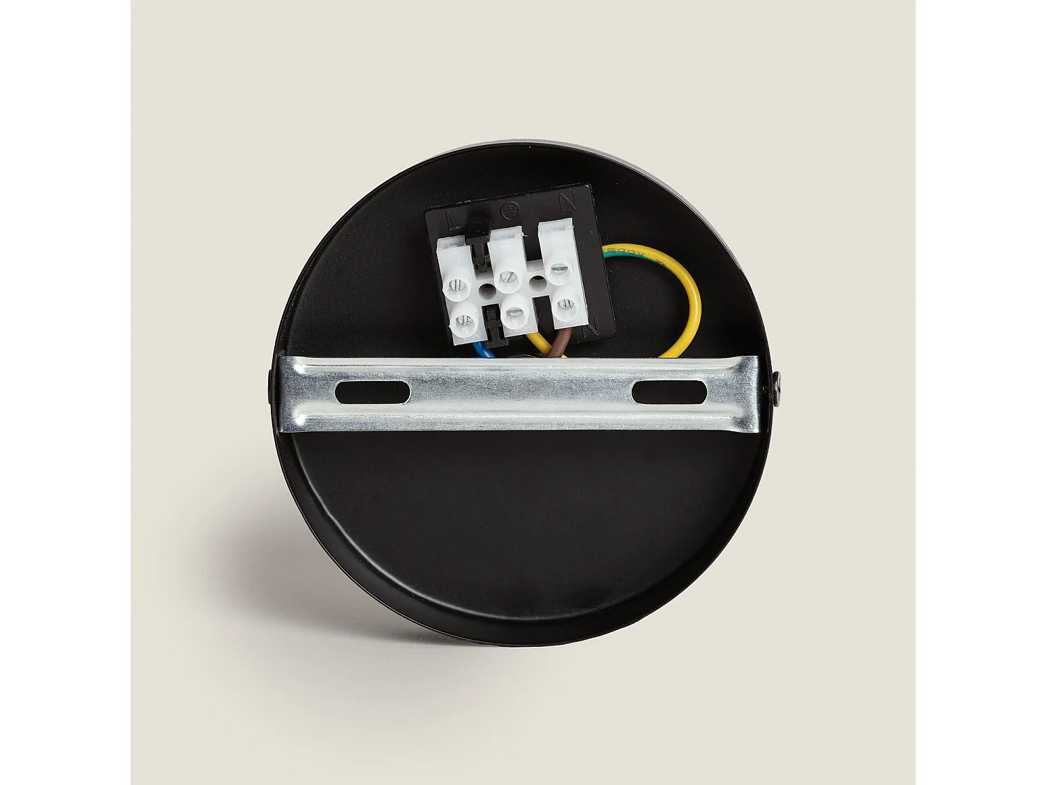 Suspension Métal et Verre Yelitza  Or rose