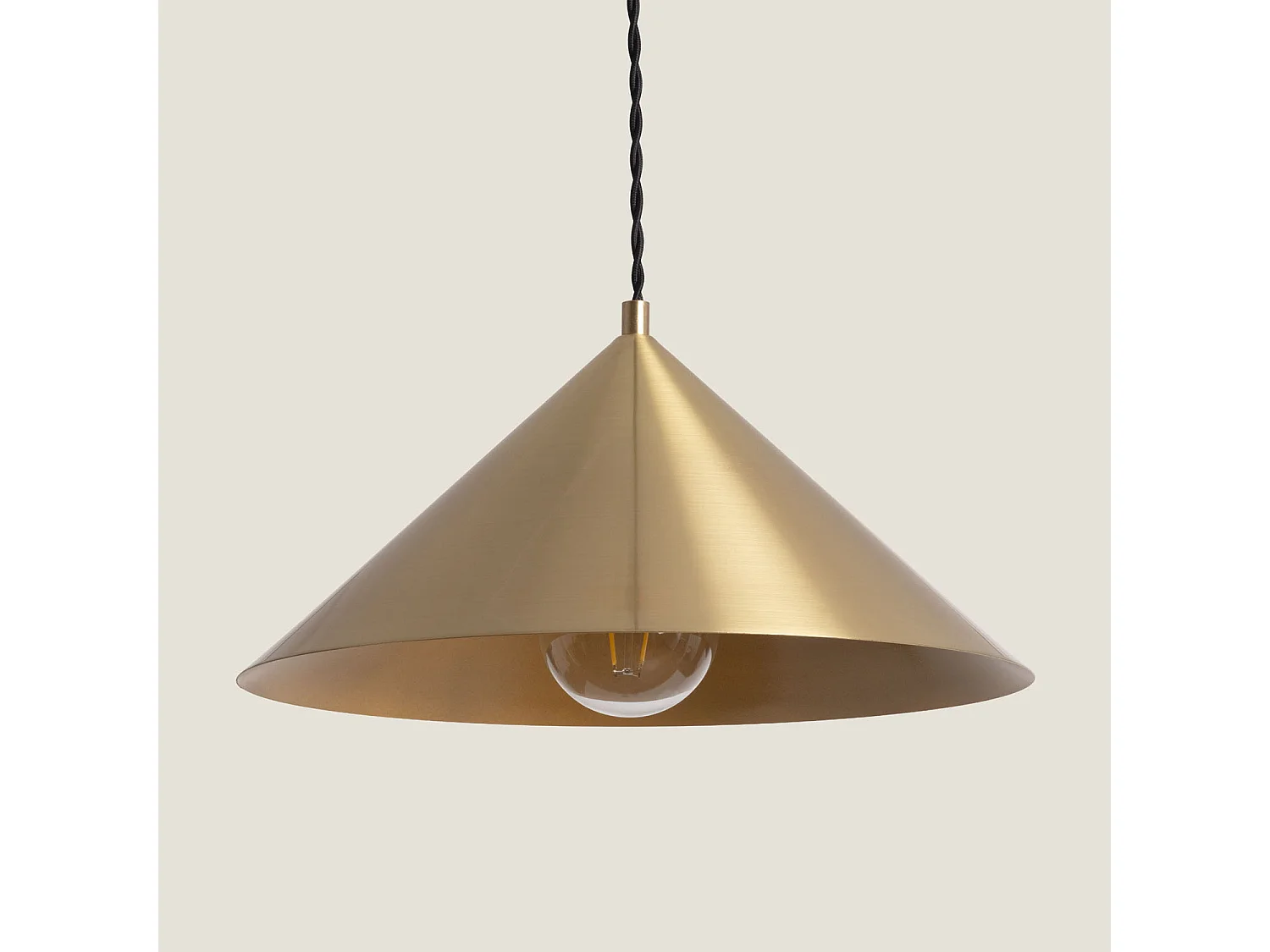 Lampada a Sospensione Metallo Chipen Oro