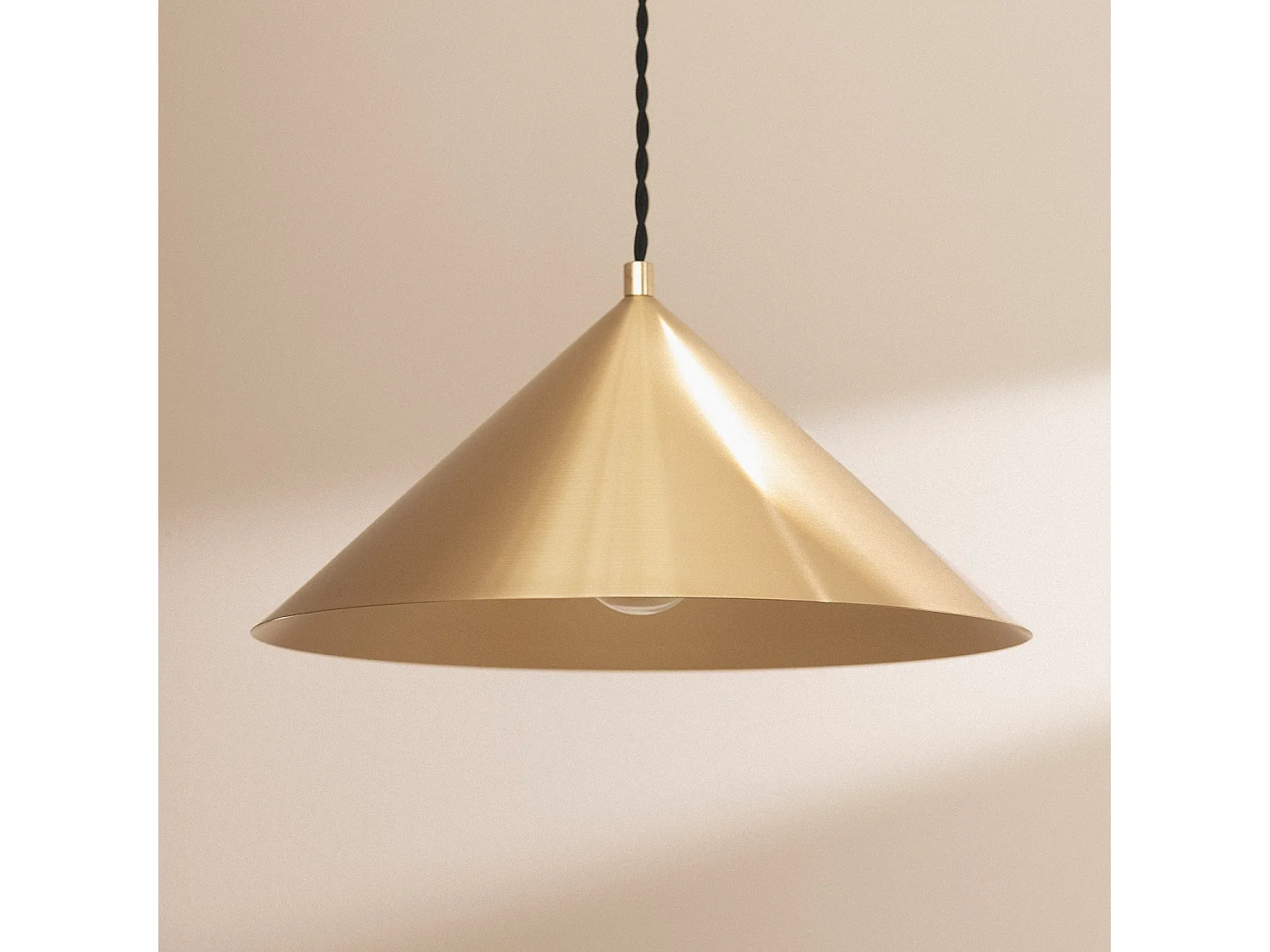 Lampada a Sospensione Metallo Chipen Oro