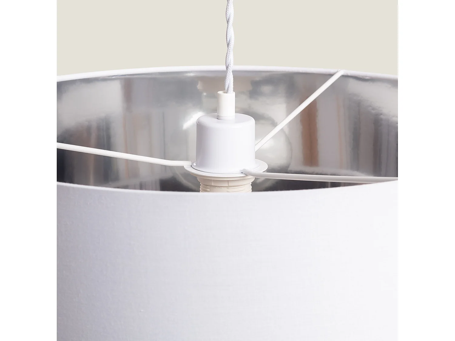 Lampada a Sospensione Reflect Bianco