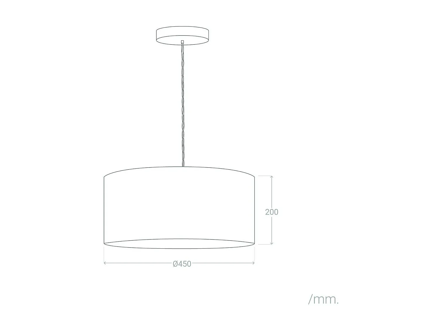 Lampada a Sospensione Reflect Bianco