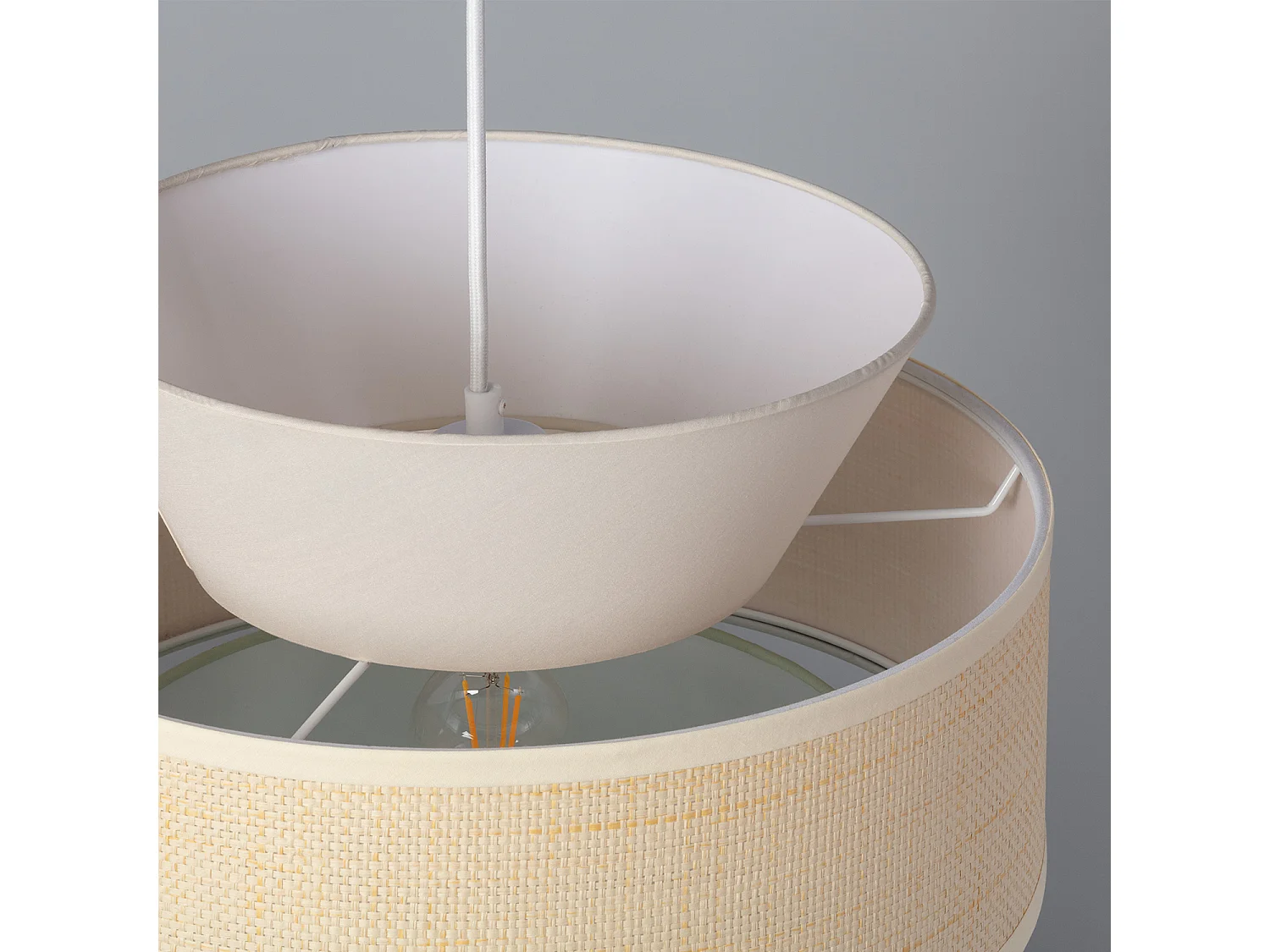 Suspension Tissu Chulu Vert