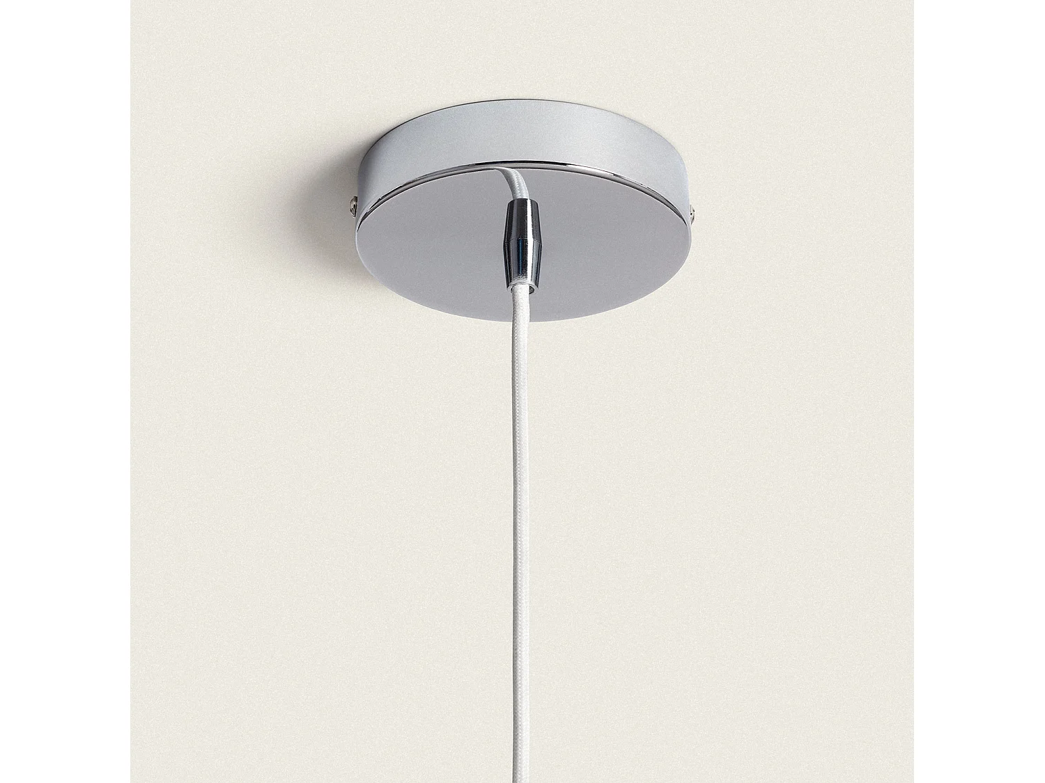 Suspension Métal Venus Chromé