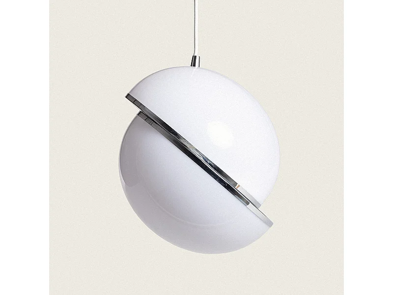 Suspension Métal Venus Chromé