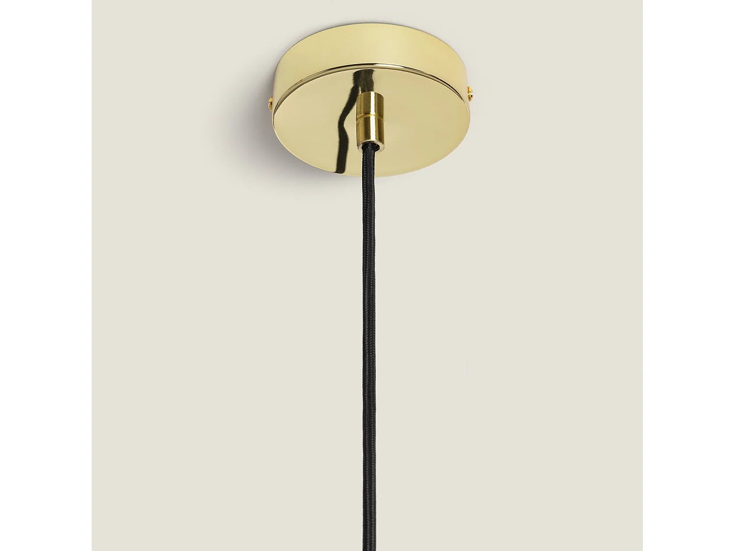 Lampada a Sospensione Baudelaire Metallo e Vetro Rosa