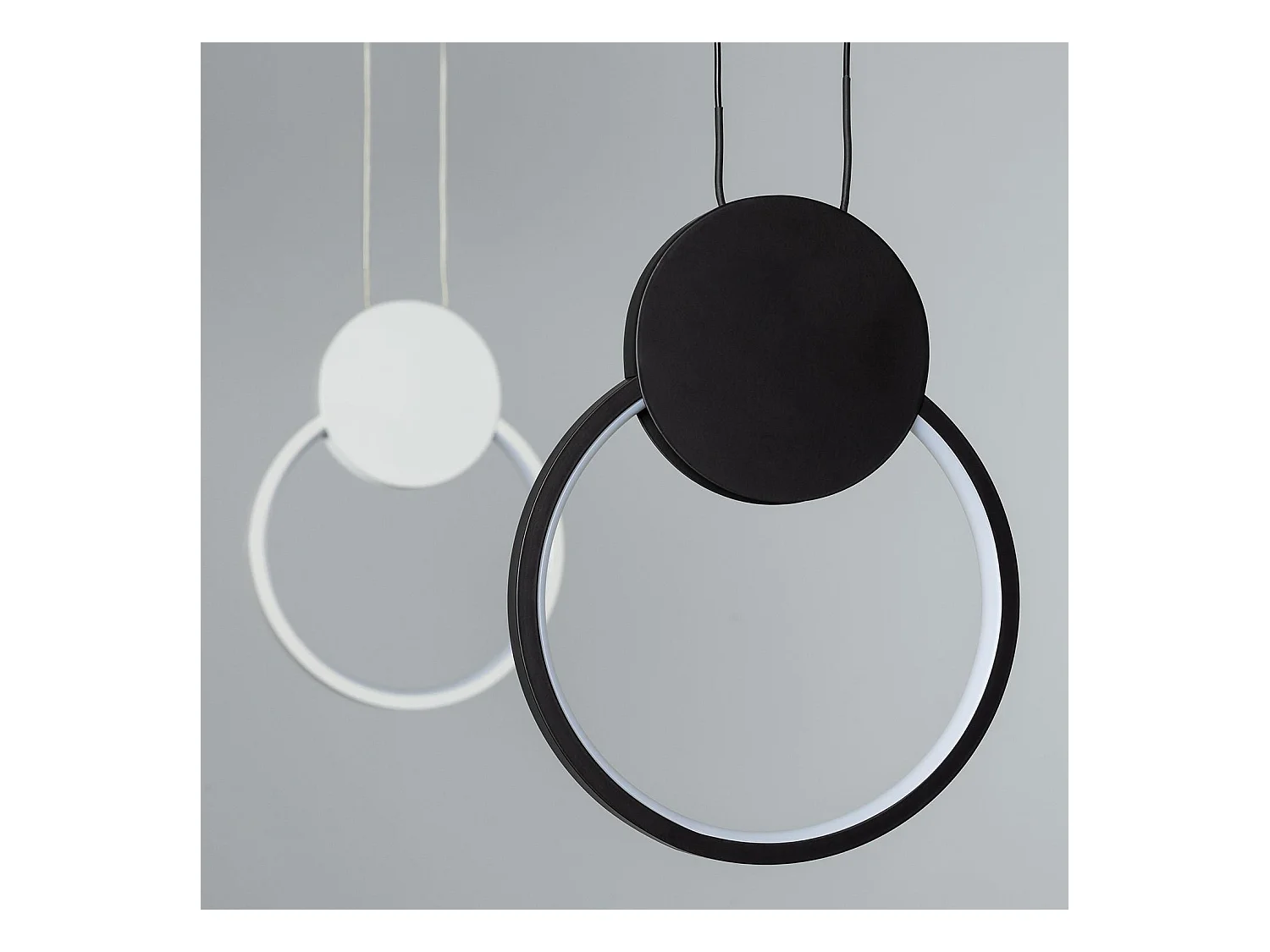 Lampada a Sospensione LED 10W Metallo Stendhal Bianco