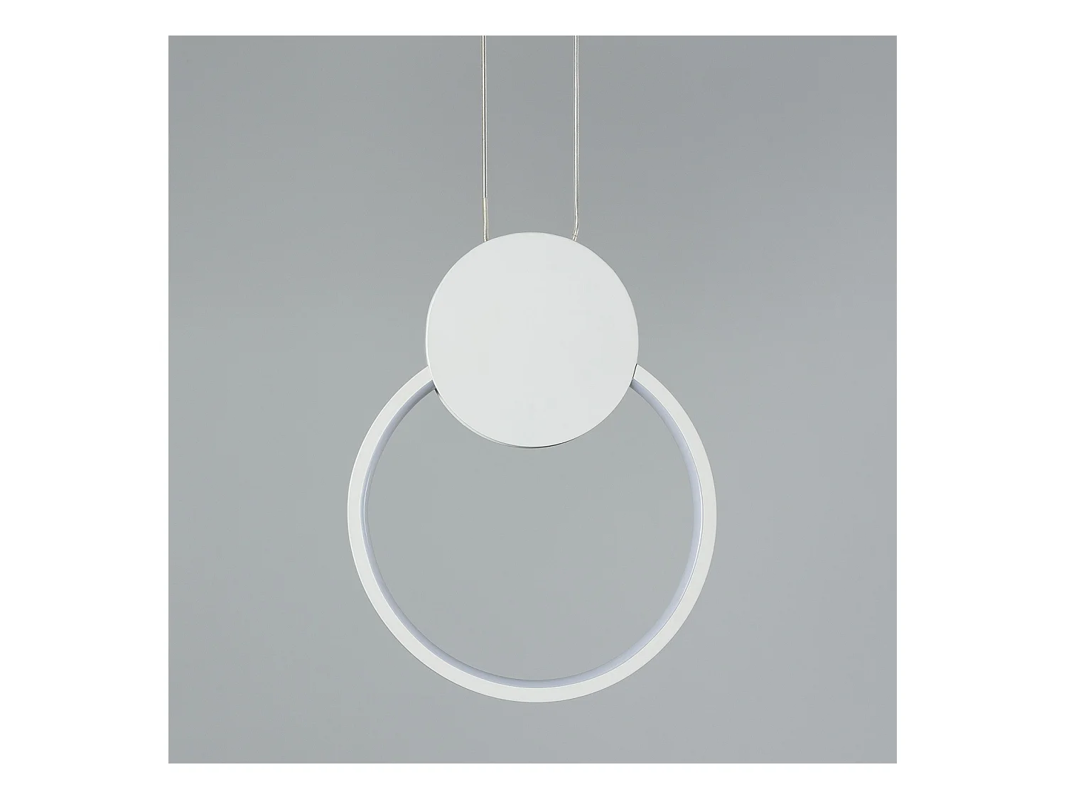 Lampada a Sospensione LED 10W Metallo Stendhal Bianco