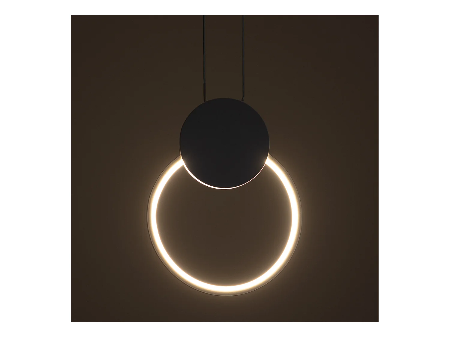 Lampada a Sospensione LED 10W Metallo Stendhal Bianco