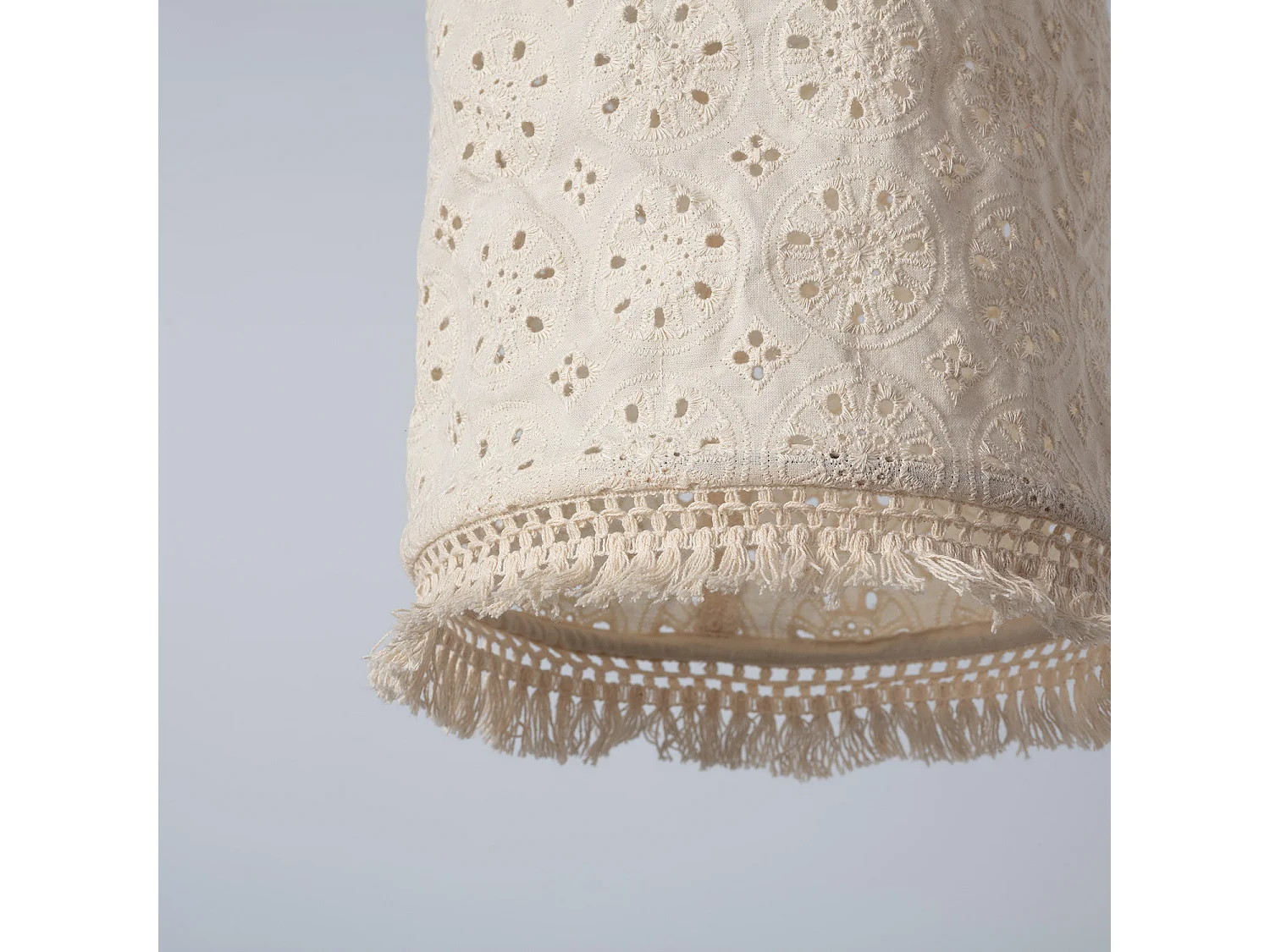 Suspension Coton Otomí  Blanc cassé