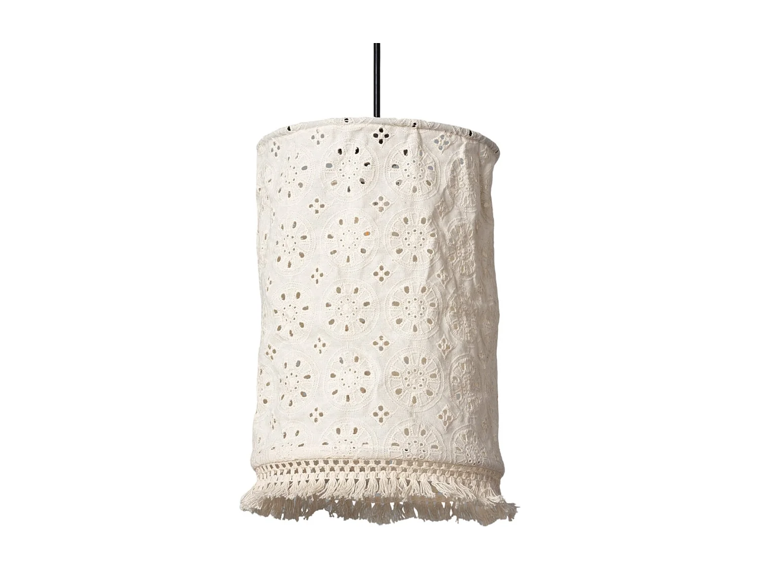 Suspension Coton Otomí  Blanc cassé