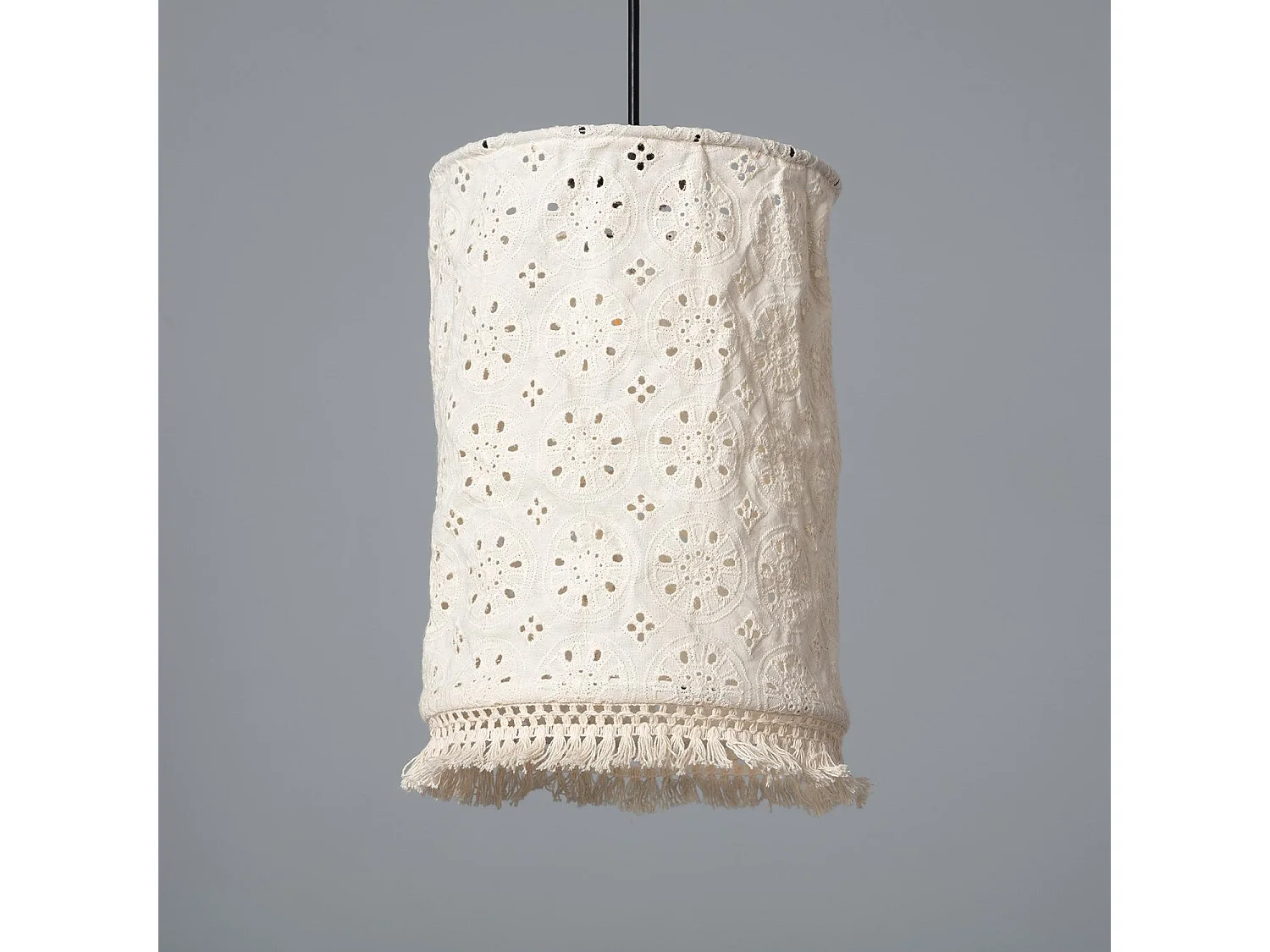 Suspension Coton Otomí  Blanc cassé