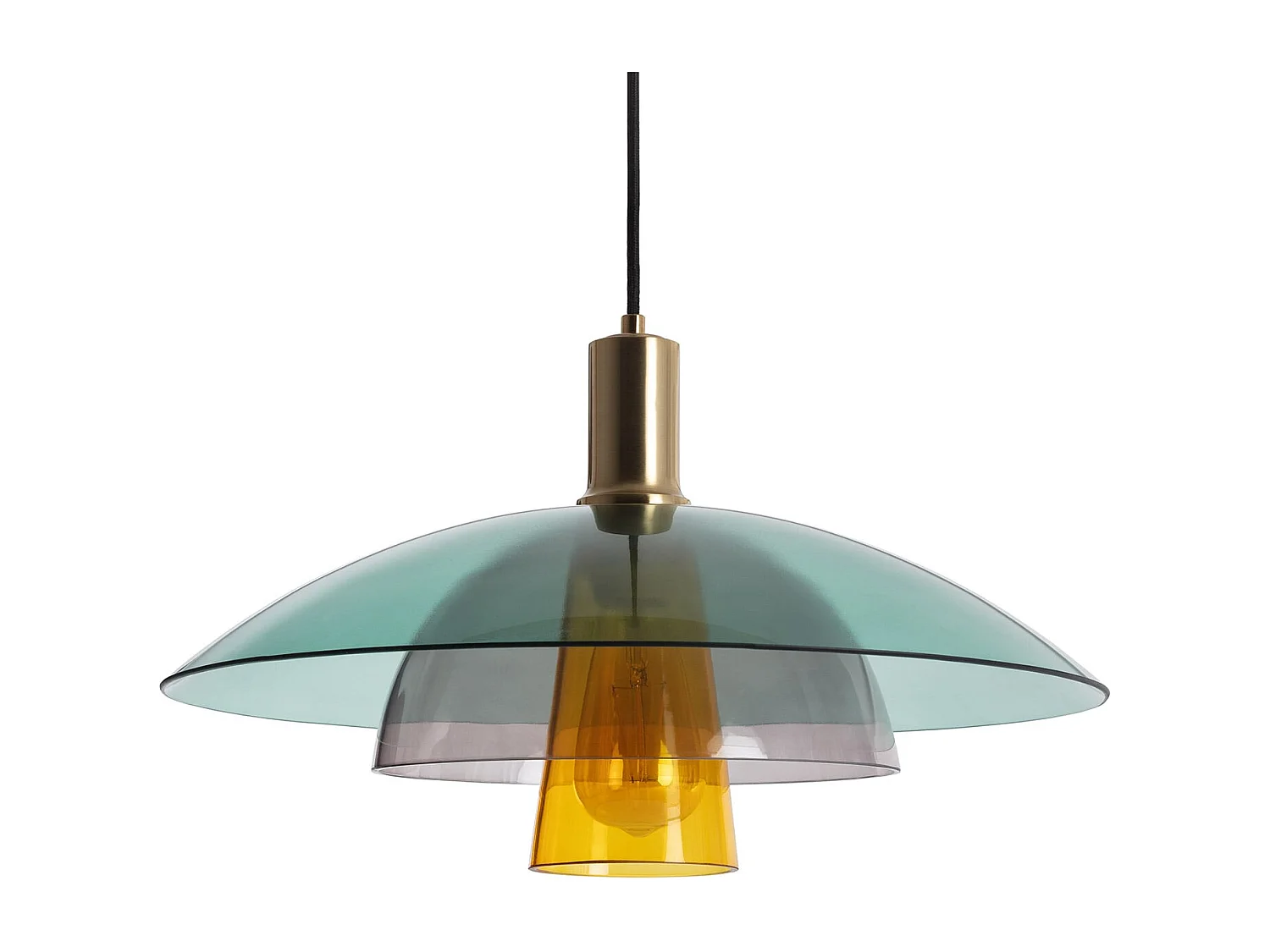 Lampada a Sospensione Vetro Dolly Multicolore