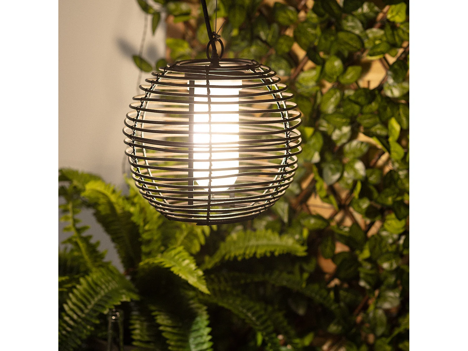 Suspension Extérieur Asha  Brun