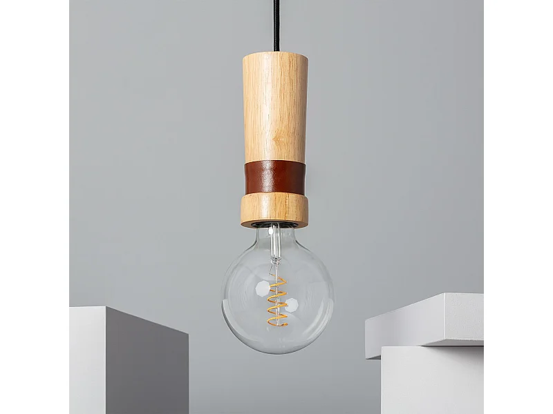 Suspension Bois Túria Naturel