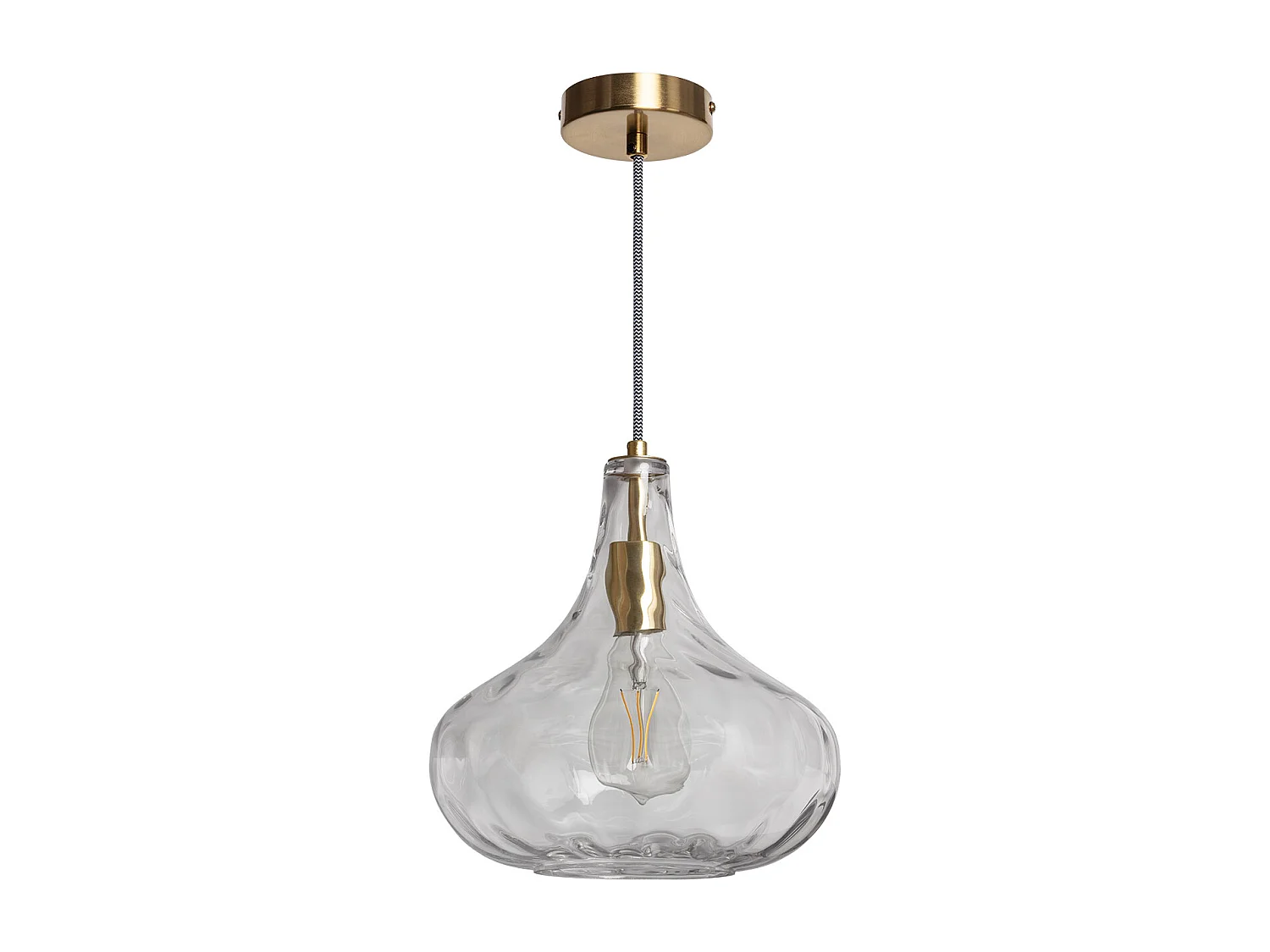 Suspension Verre Tassel Transparent