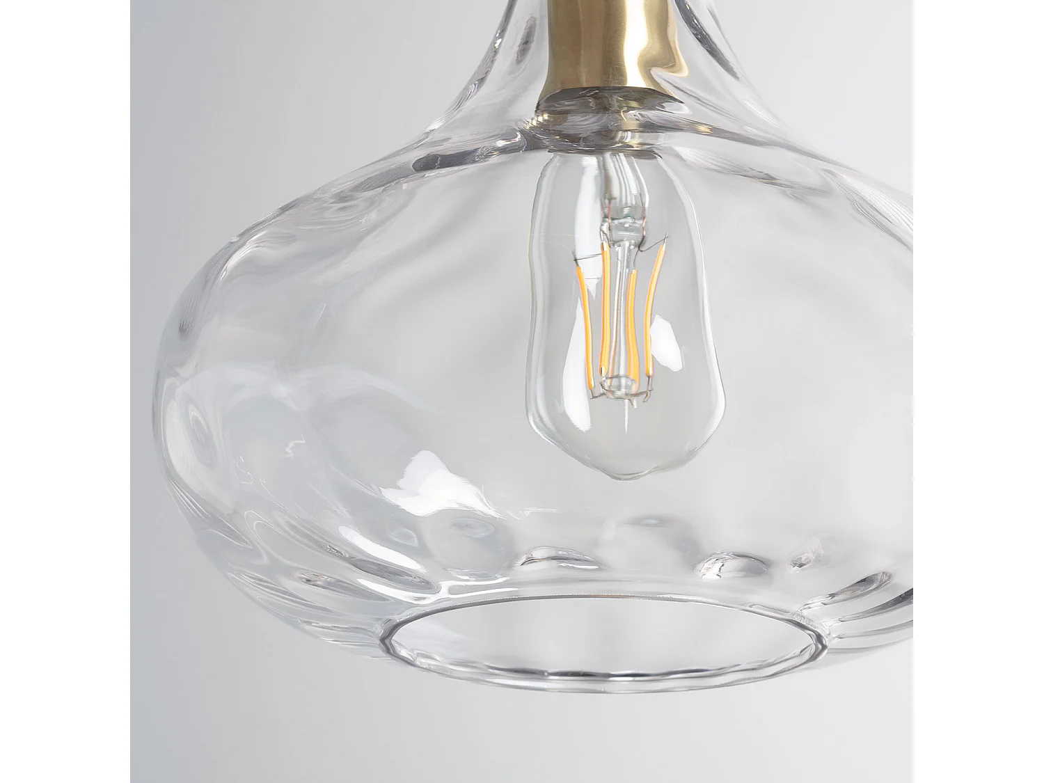 Suspension Verre Tassel Transparent