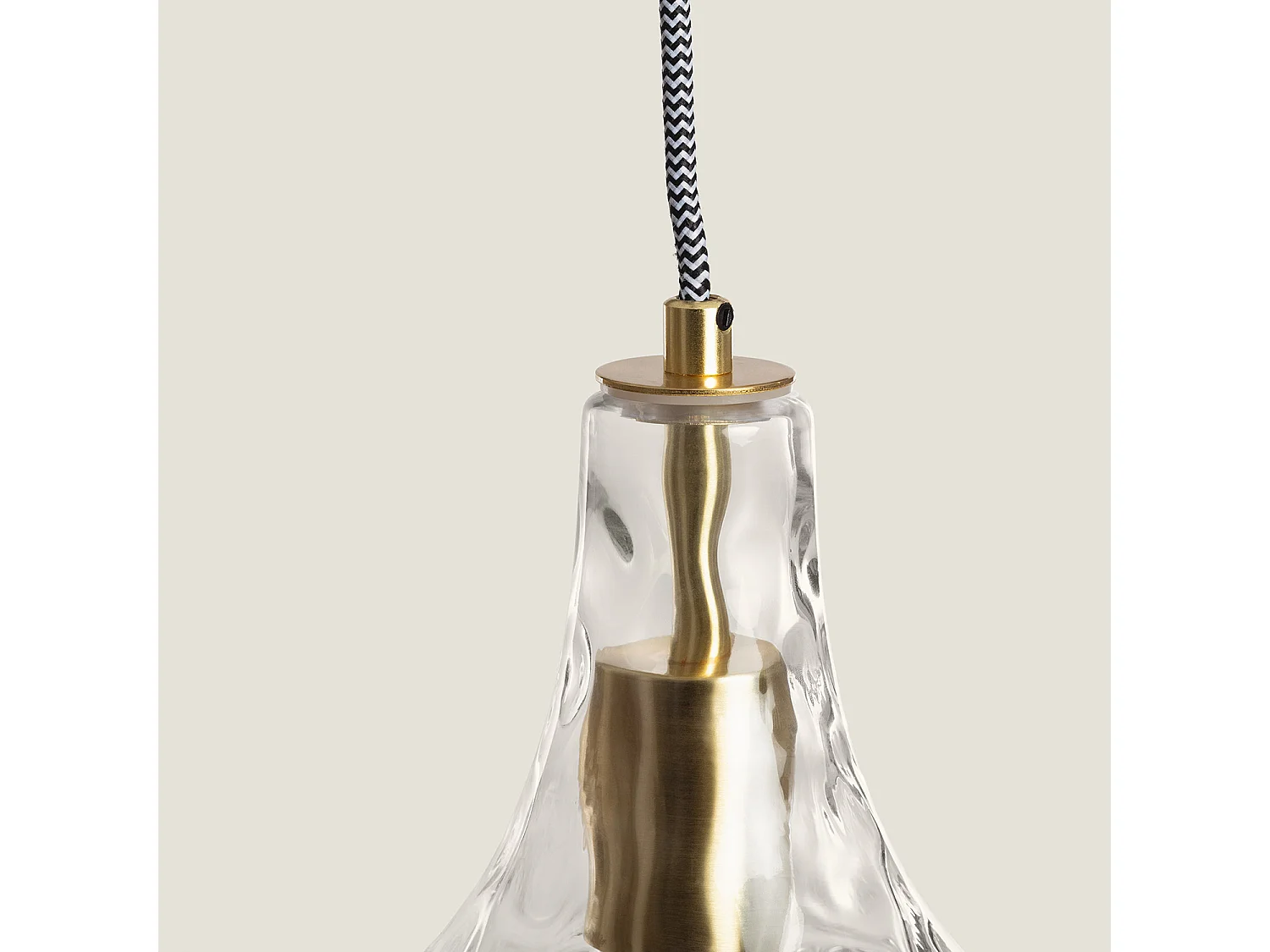 Suspension Verre Tassel Transparent