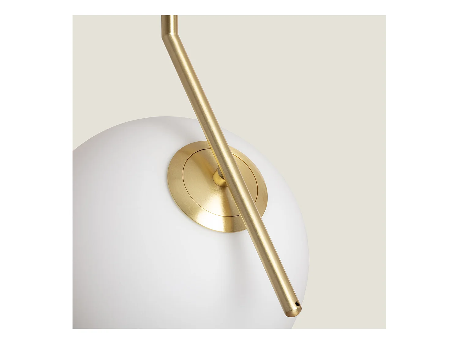 Lámpara Colgante Metal y Cristal Moonlight Dorado