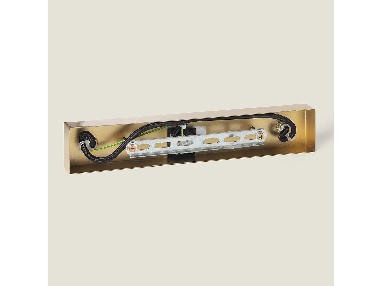 Suspension Métal et Verre Moonlight Brass 6 Spots Doré