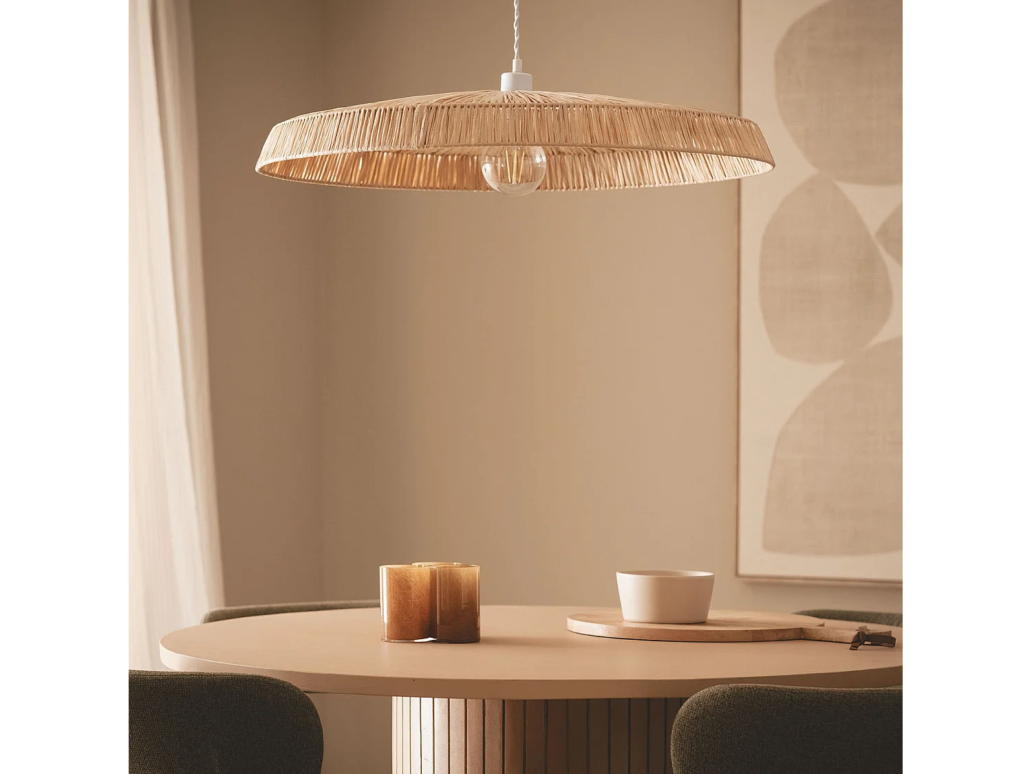 Suspension Fibres Naturelles Yokho Naturel