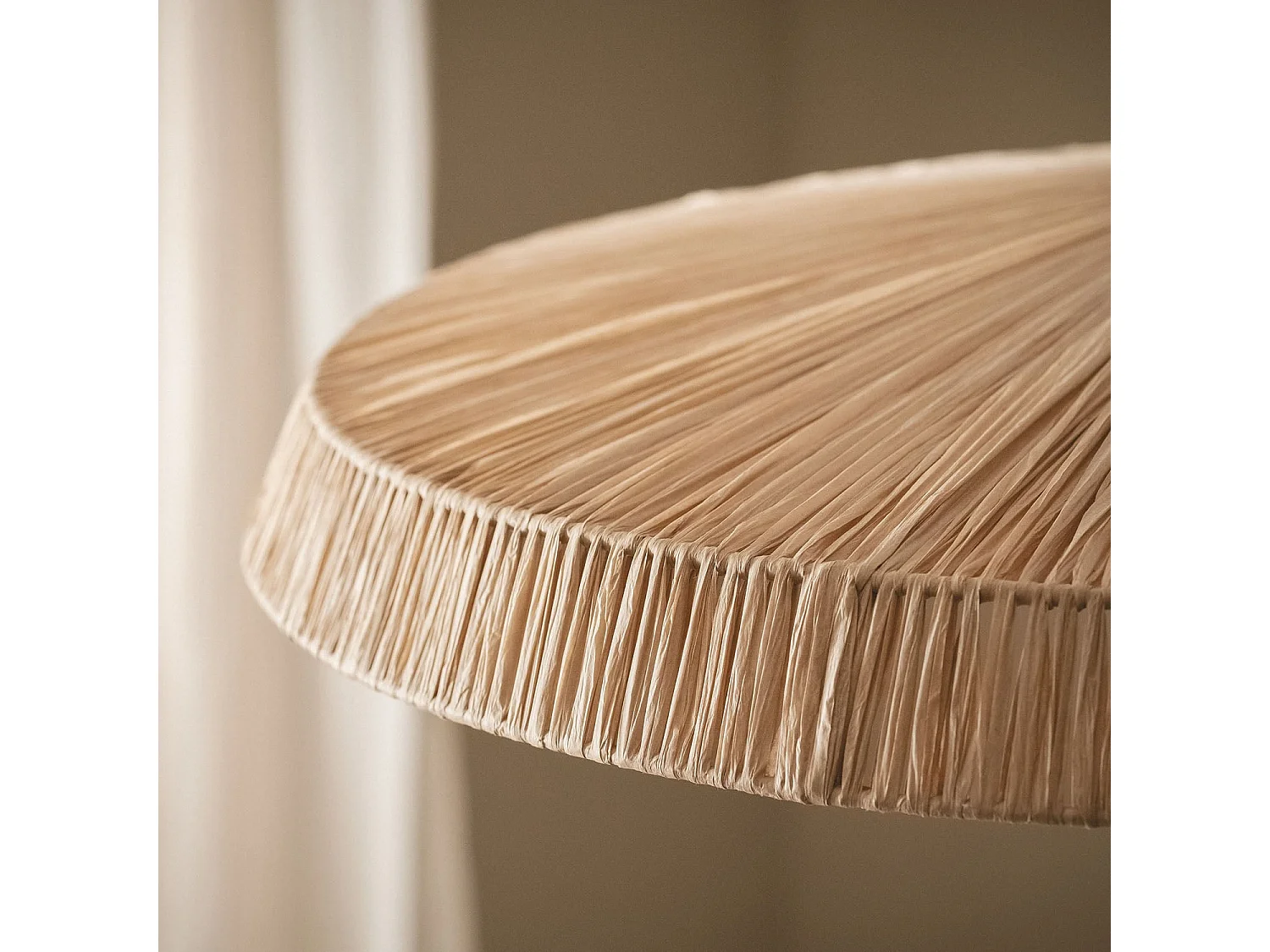 Lampada a Sospensione Fibre Naturali Yokho Naturale