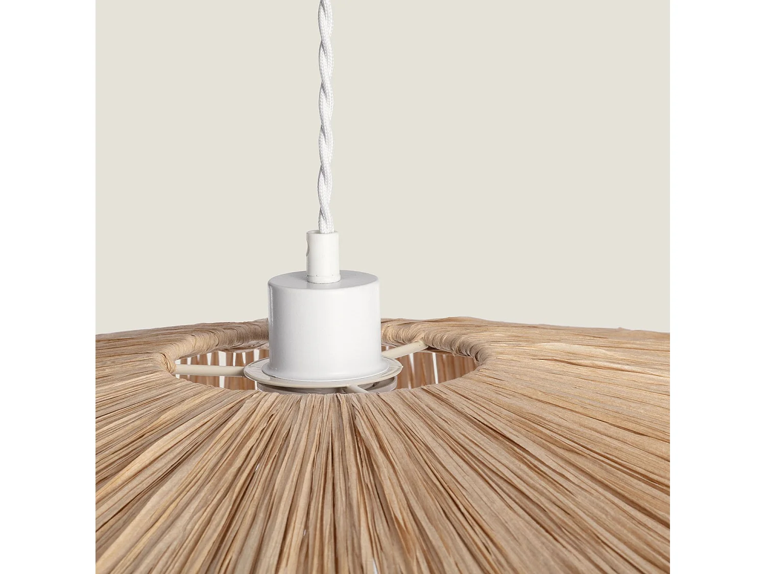 Lampada a Sospensione Fibre Naturali Yokho Naturale