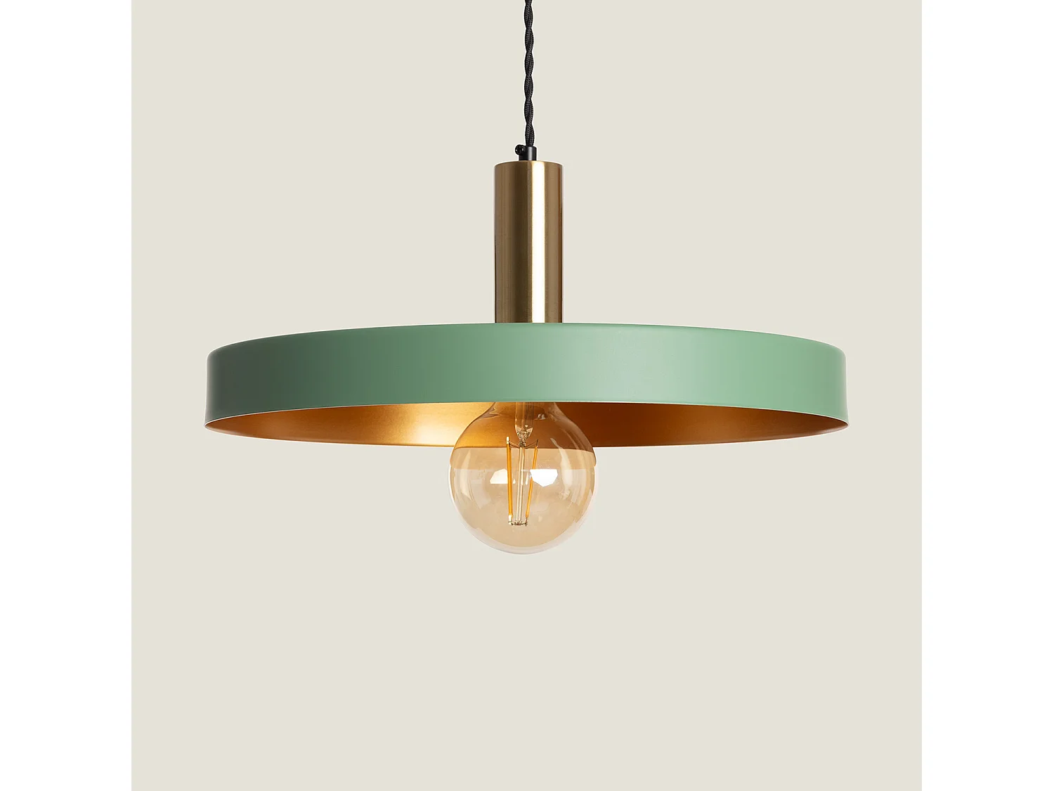 Suspension Métal Furiko Vert