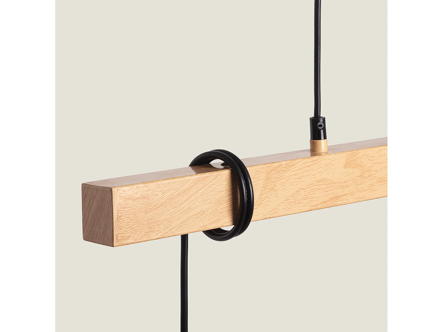 Suspension Métal Sardo 3 Spots Noir