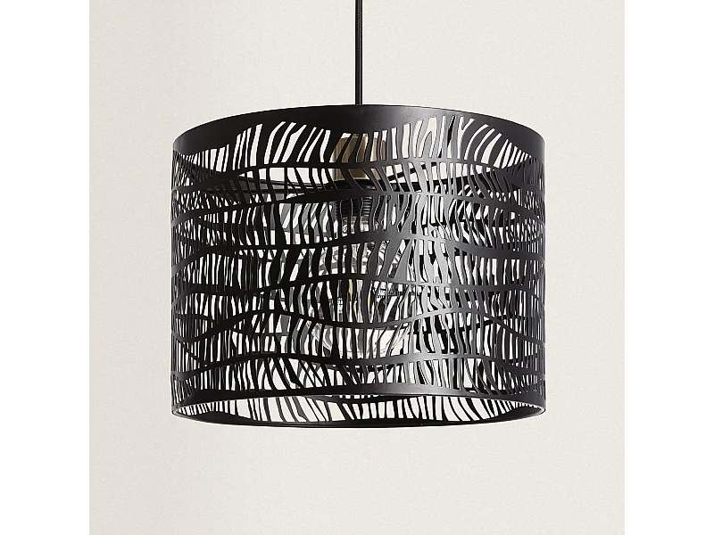 Lámpara Colgante Metal Vitta Negro